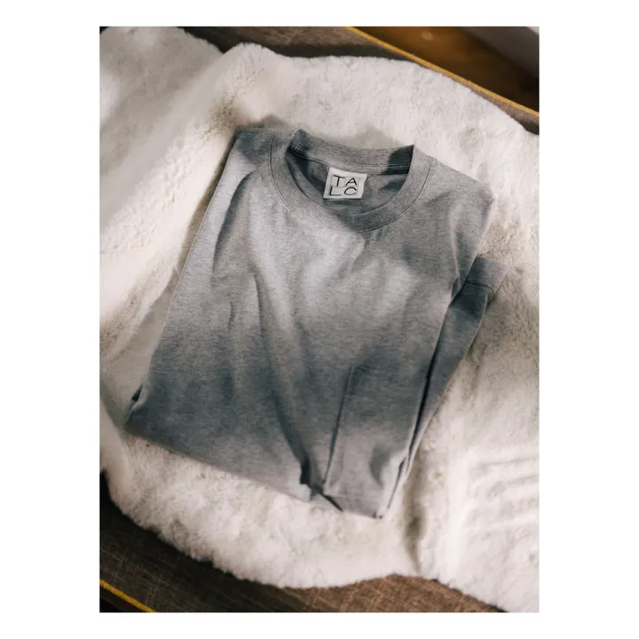 Talc T-shirt Cassius | Gris chiné