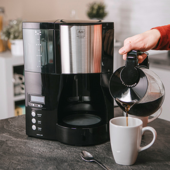 Optima Timer|Filterkaffeemaschine Schwarz