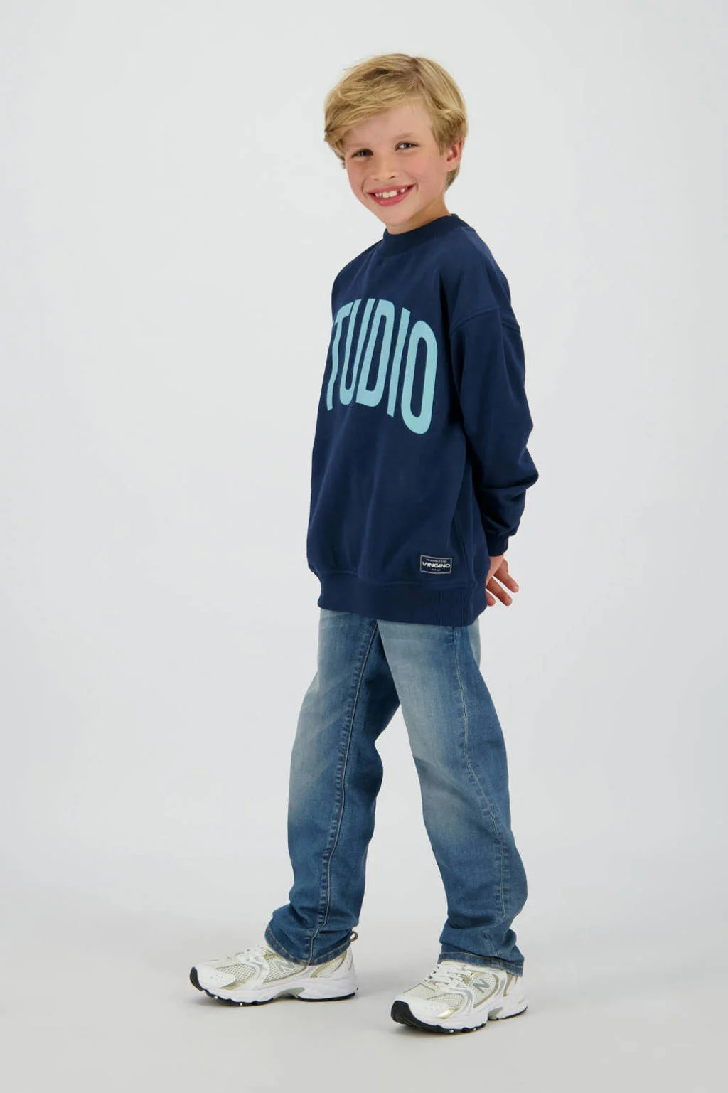 Vingino regular waist regular fit jeans light blue denim