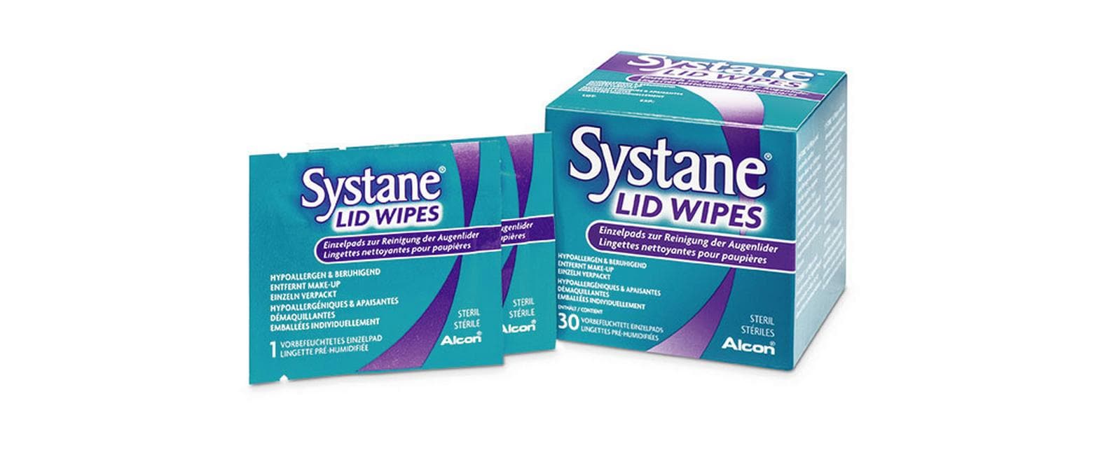 Lid Wipes 30 KompressenAugenlid-Reinigungspads