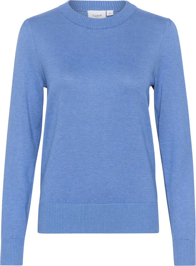 Saint Tropez MilaSZ Pullover Dutch blue melange