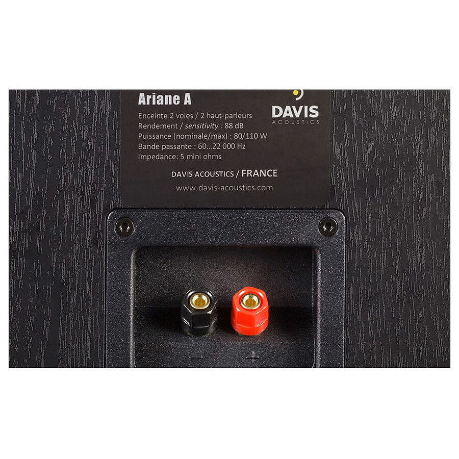 Davis Acoustics Ariane A (la paire) - Noir