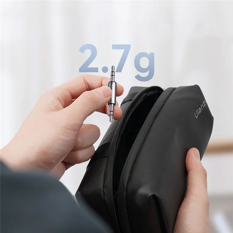 3.5mm Klinke (m) auf (m) Audio Adapter Stereo Stecker Sound - Grau