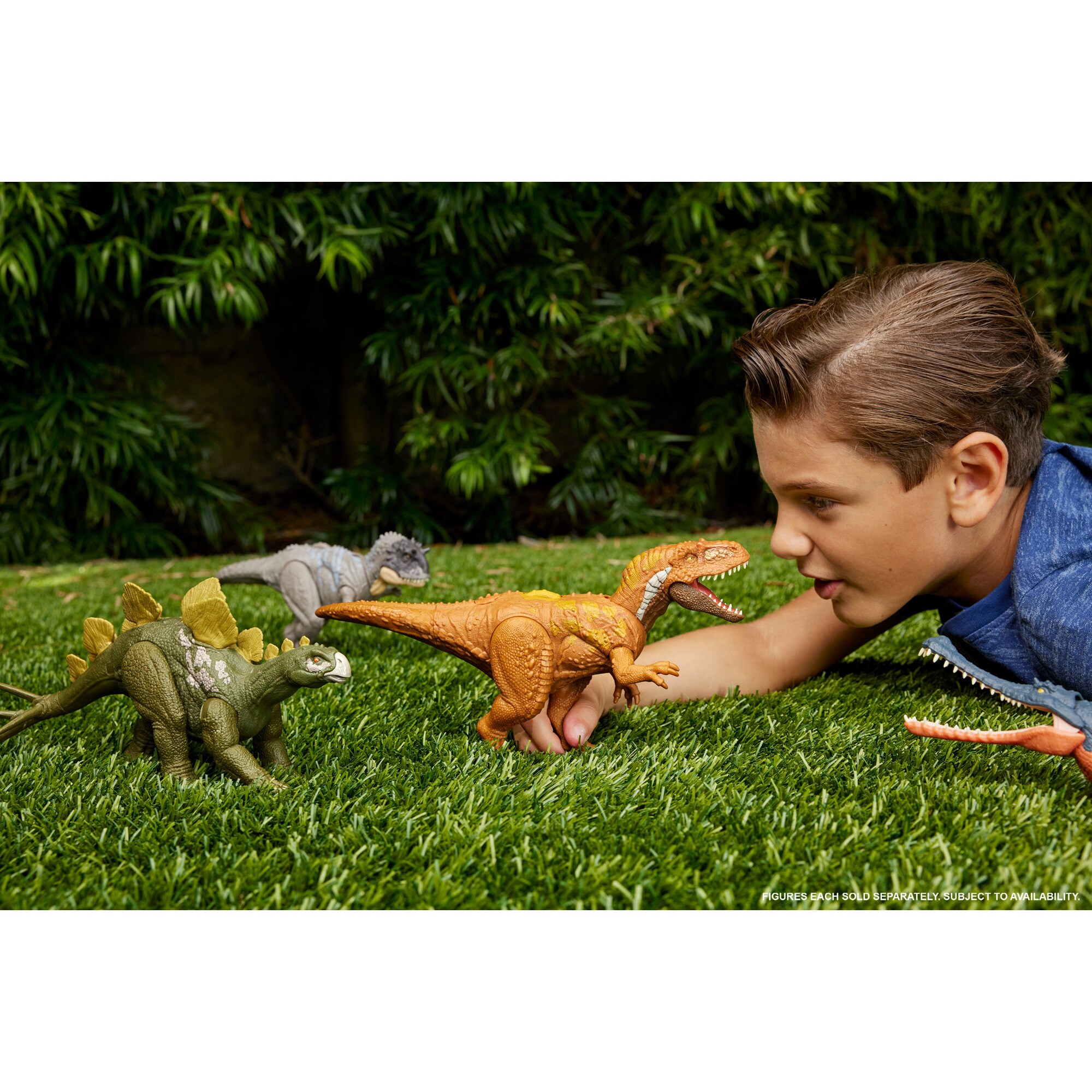 Mattel Spielfigur Jurassic World Wild Roar Hesperosaurus