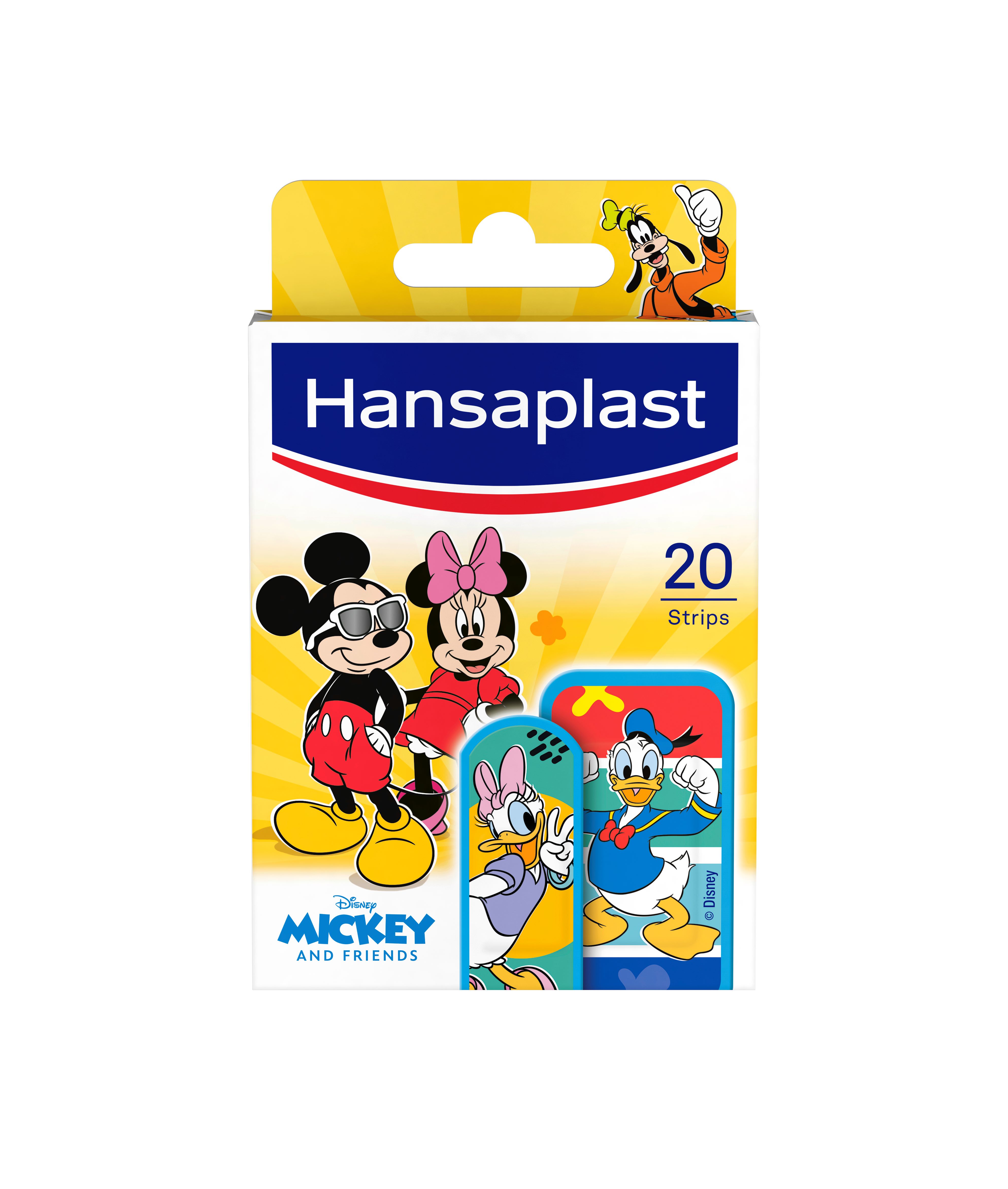 Hansaplast Strips Mickey & Friends Karton 20 Stk