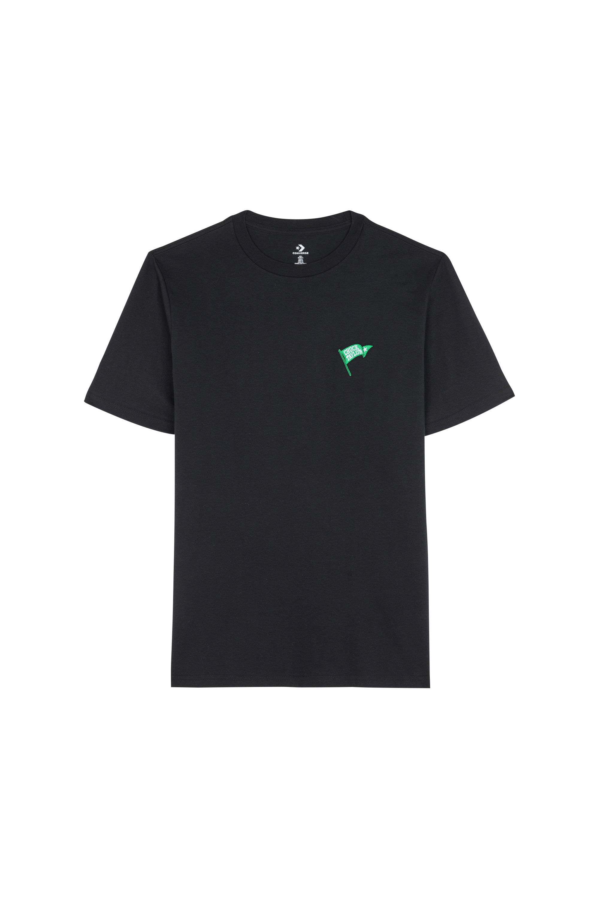 CONVERSE T-shirt RETRO FLAG T-SHIRT Noir