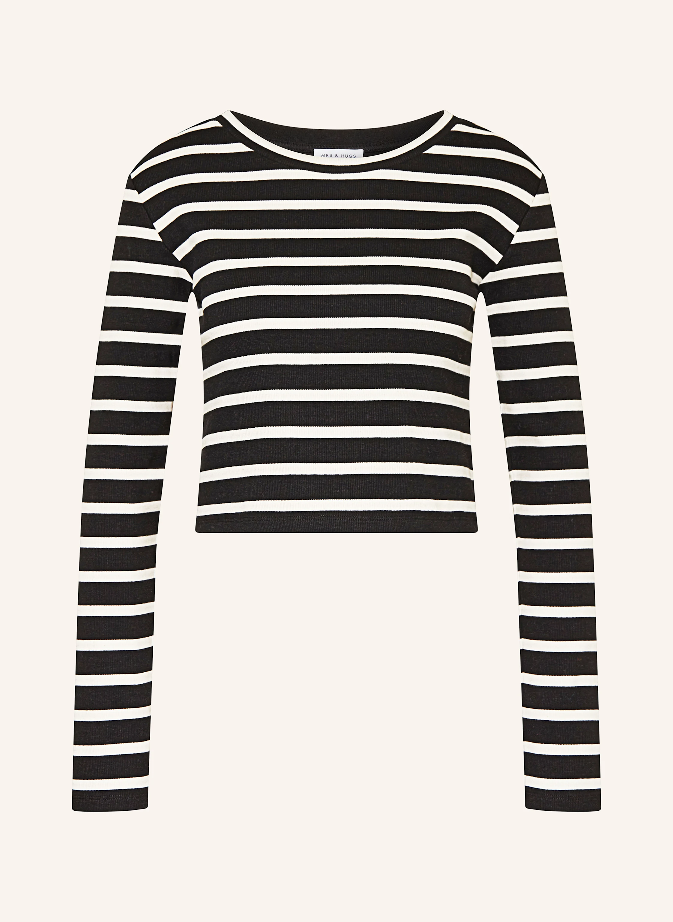 MRS & HUGS Cropped-Longsleeve