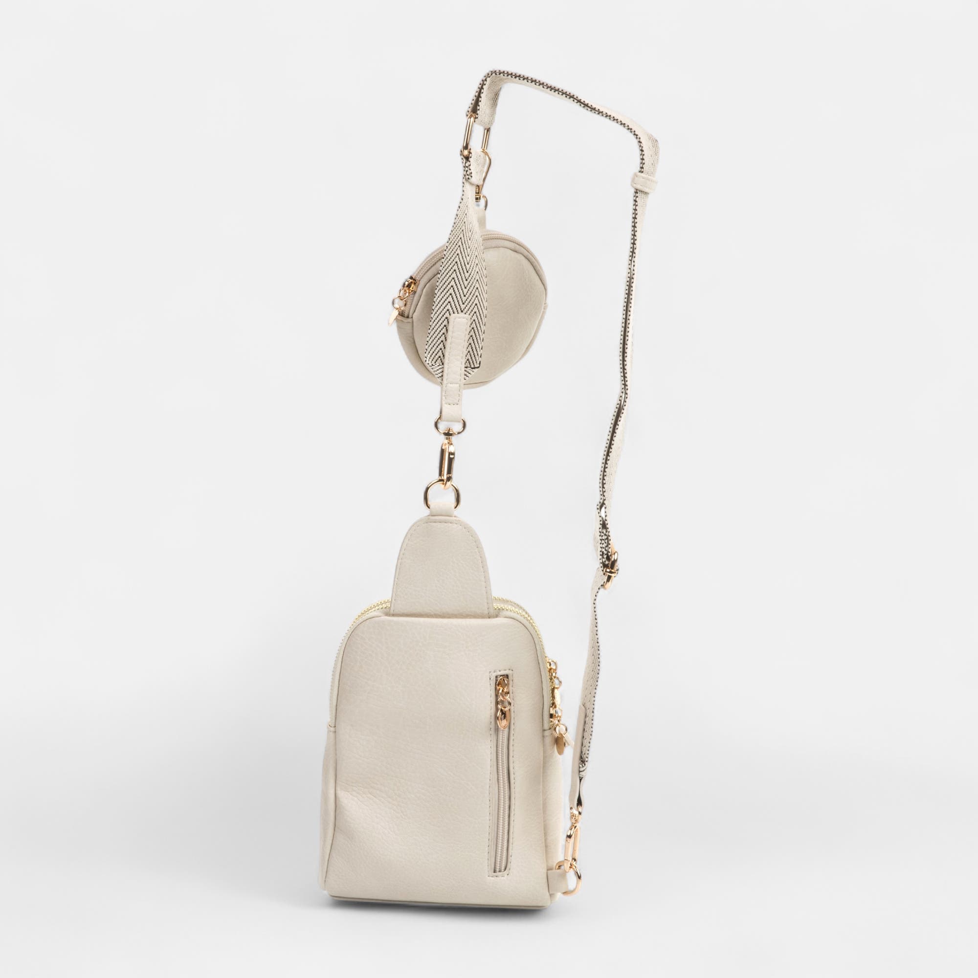 Pochette pour téléphone blanc