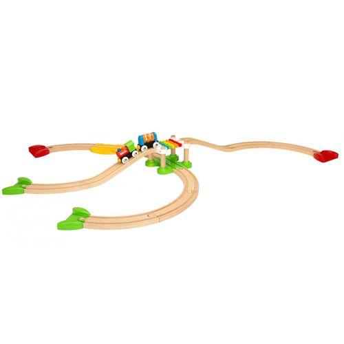 brio treinbaan mijn eerste luxe treinset - 18-delig
