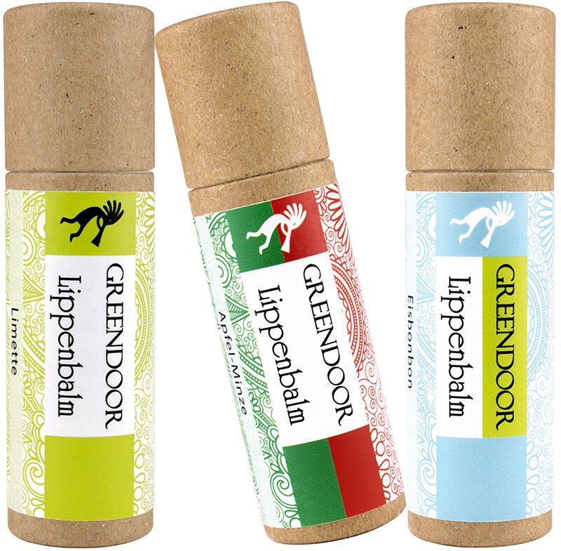 GREENDOOR Lippenpflege Set FRESH