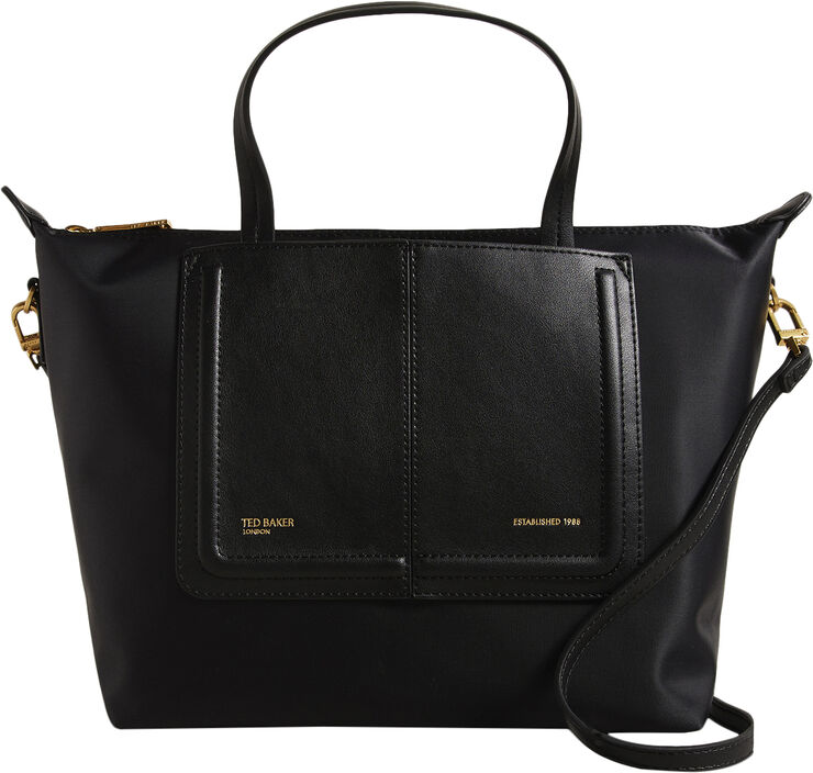 Ted Baker VOYENA Nylon Small Tote Black