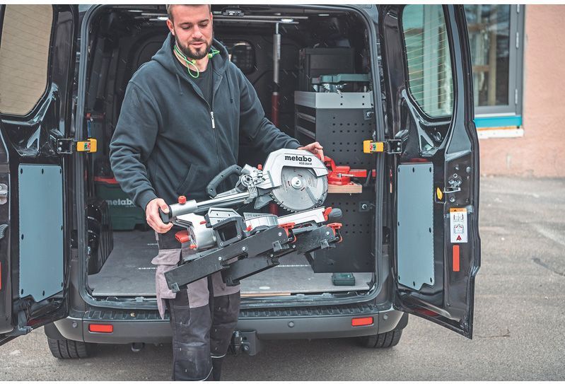Metabo - KGS 254 M - Verstekzaag - Mobiel - Aluminium - Nauwkeurig