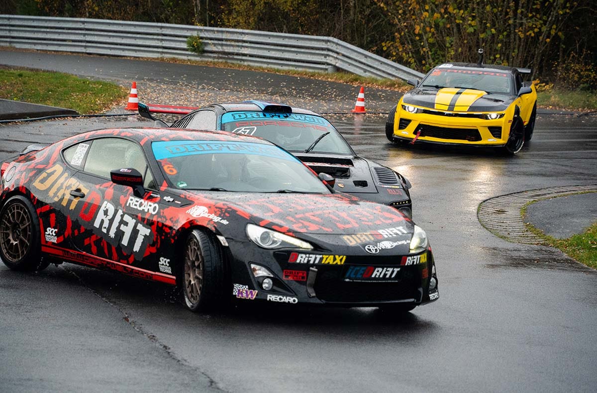 Drifttaxi auf dem Nürburgring – 15 Minuten