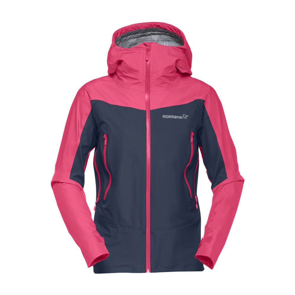 Norrona FALKETIND GTX - Veste Femme honeysuckle/indigo night