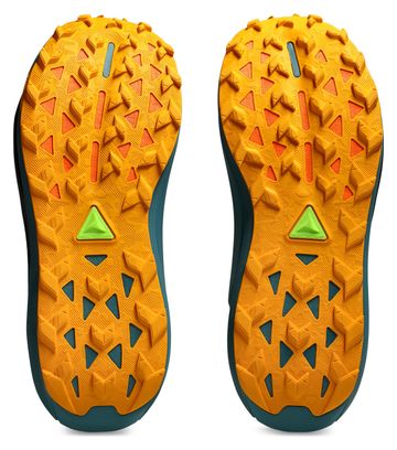 Chaussures Trail Asics Gel-Trabuco 13 GTX Noir/Bleu/Orange Homme