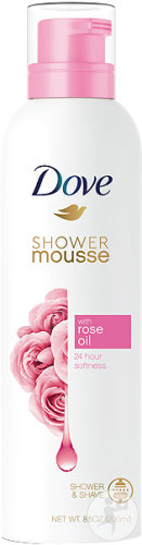 Dove Mousse De Douche Surgras À L'Huile De Rose Douche Et Rasage 200ml