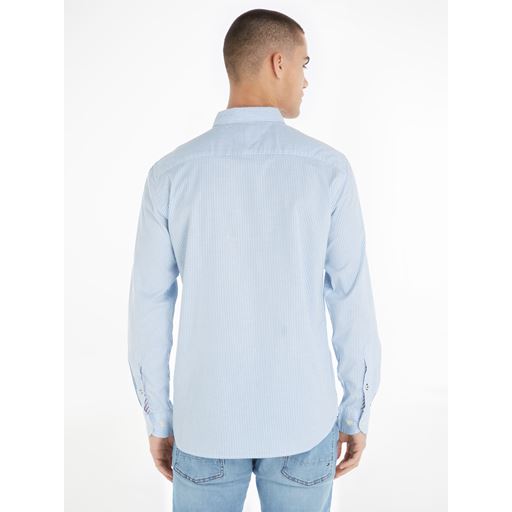 Tommy Hilfiger Core Oxford Skjorte, Copenhagen Blue/White, XXL
