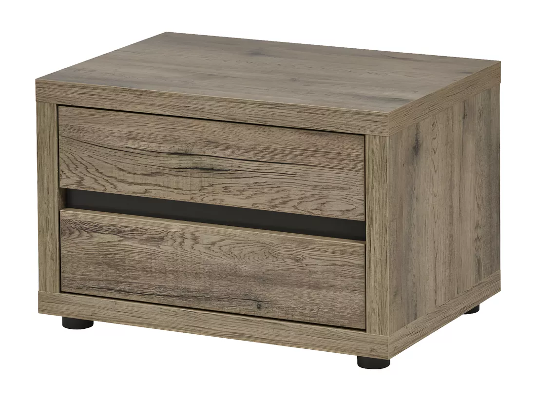 IRISA - Chambre 140x190cm avec Chevets et Commode