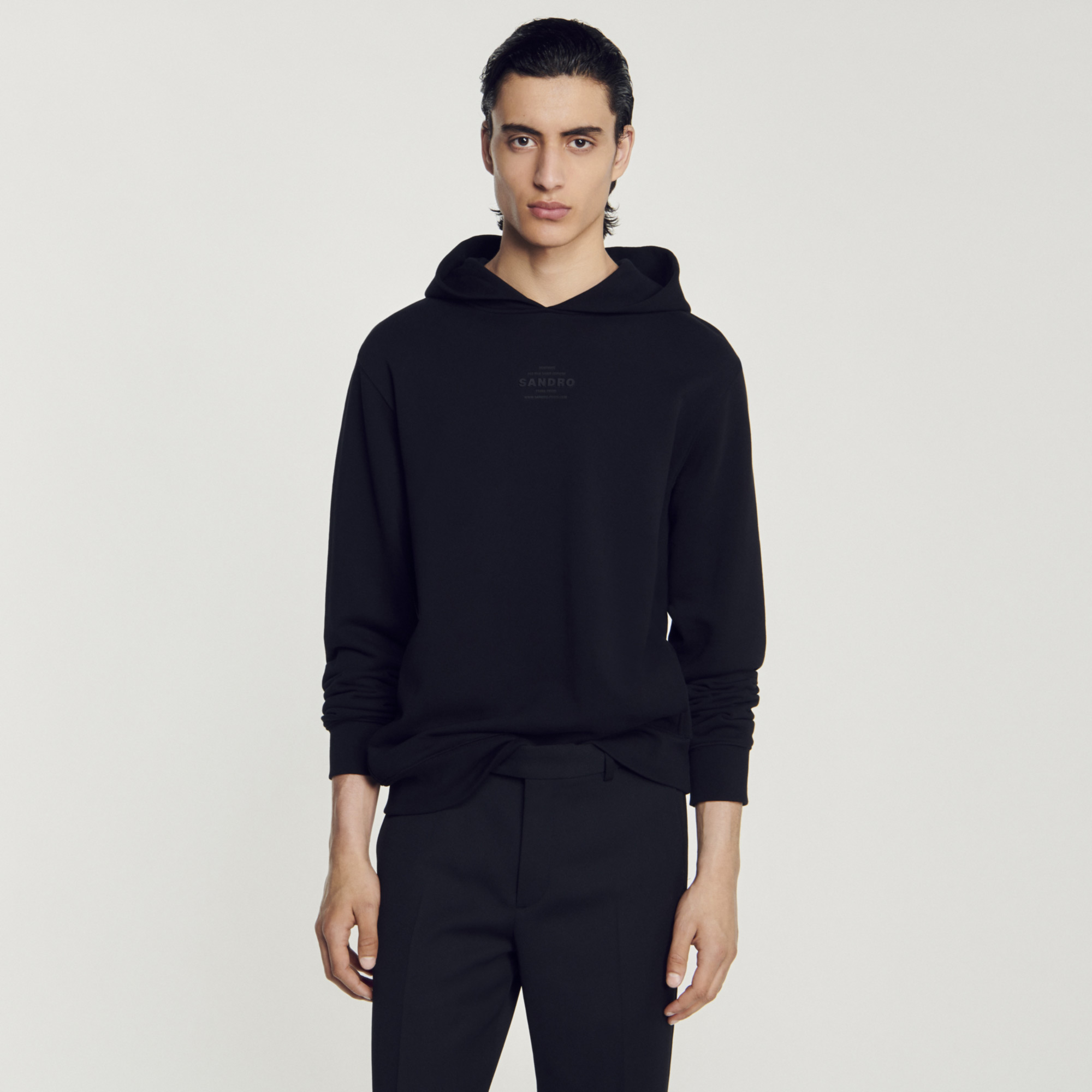 Sweat Hoodie logo rubber