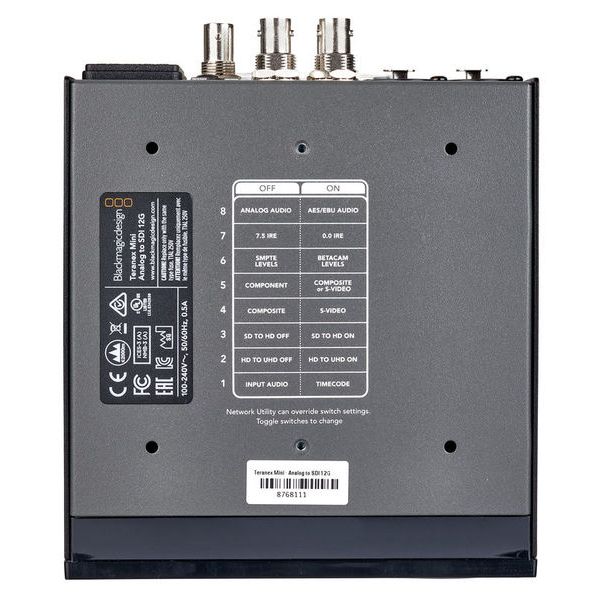 Blackmagic Design Teranex Mini Analog - SDI 12G