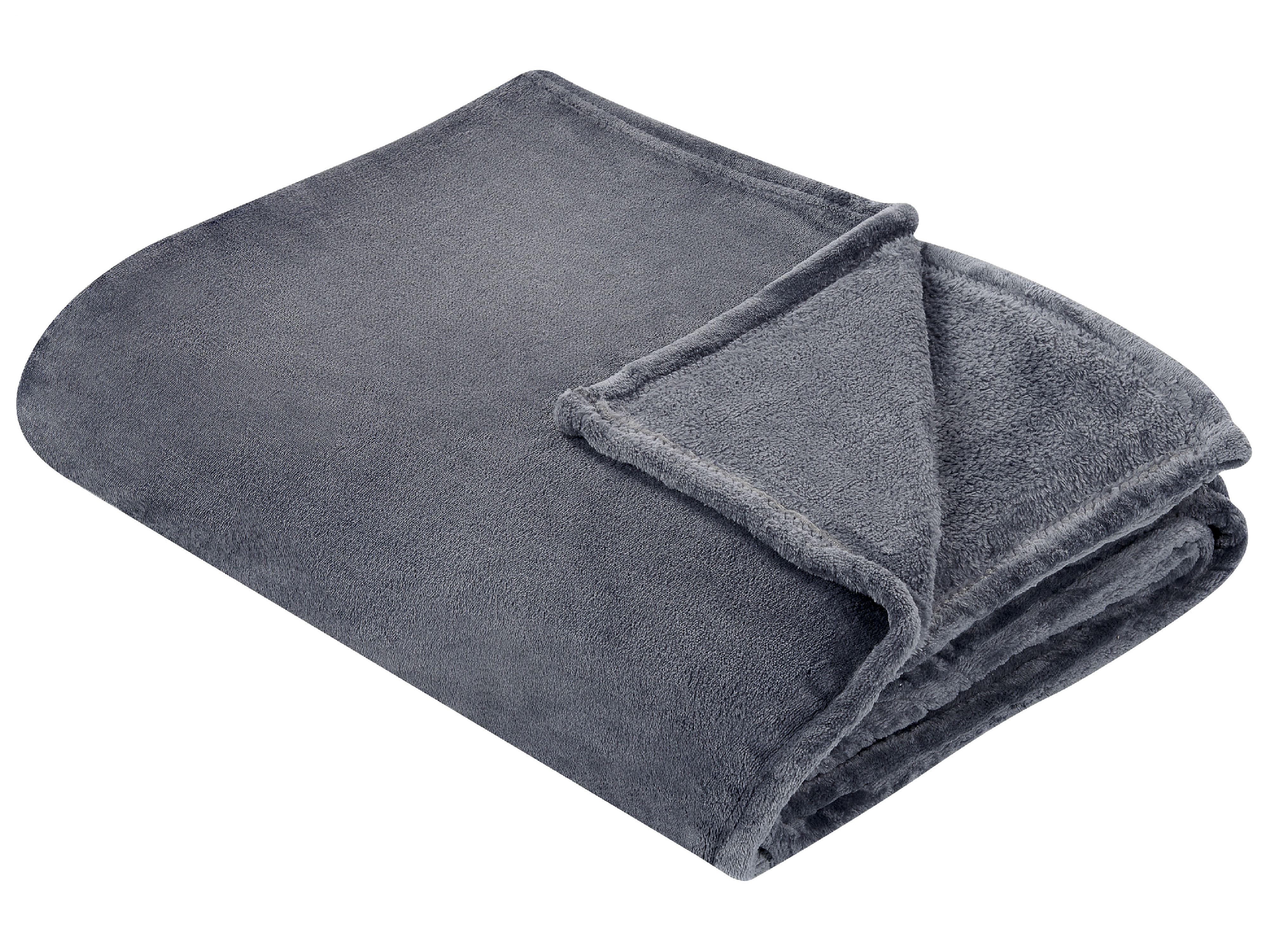 Plaid BAYBURT 200 x 220 cm Grijs