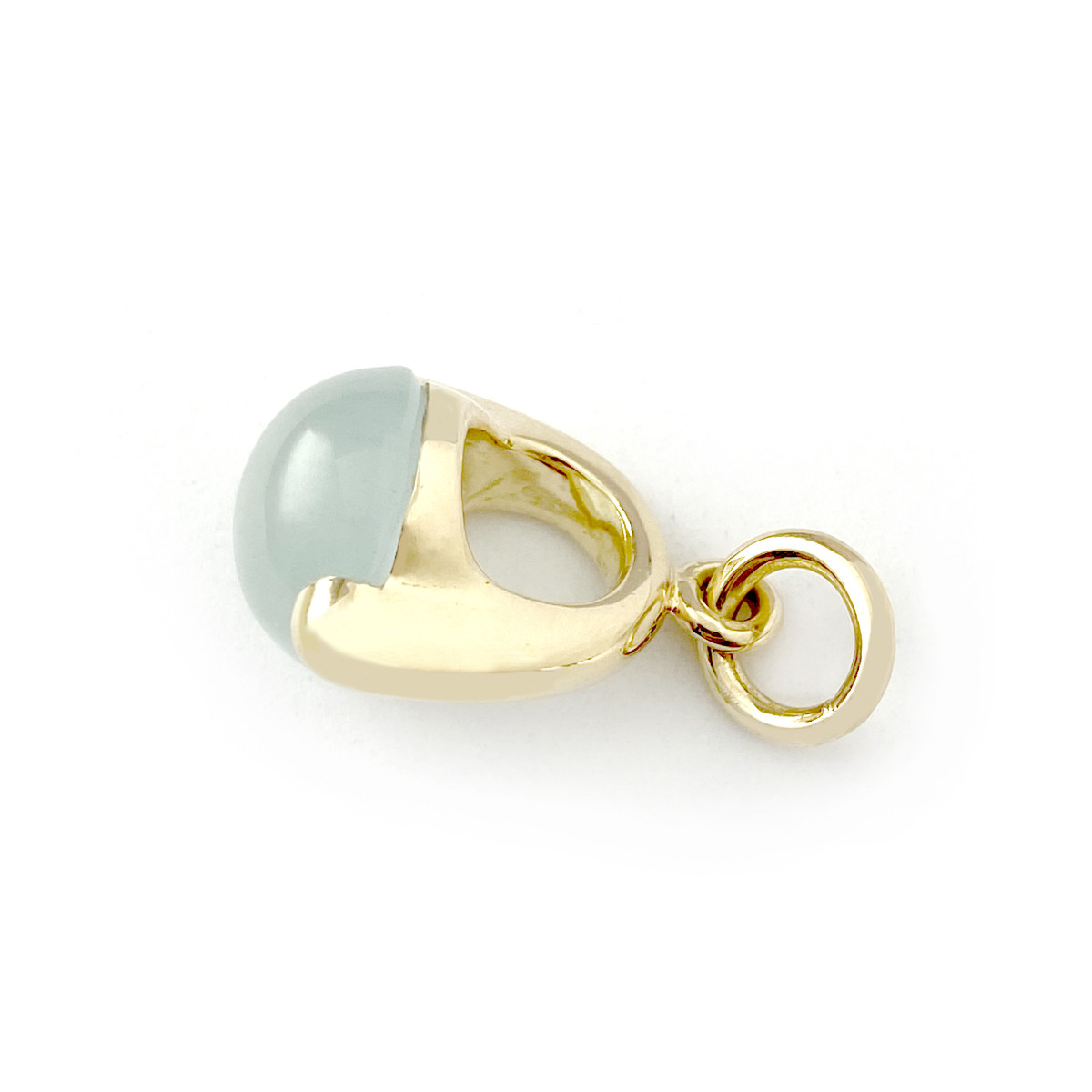 Pendentif d'occasion or 750 jaune calcédoine