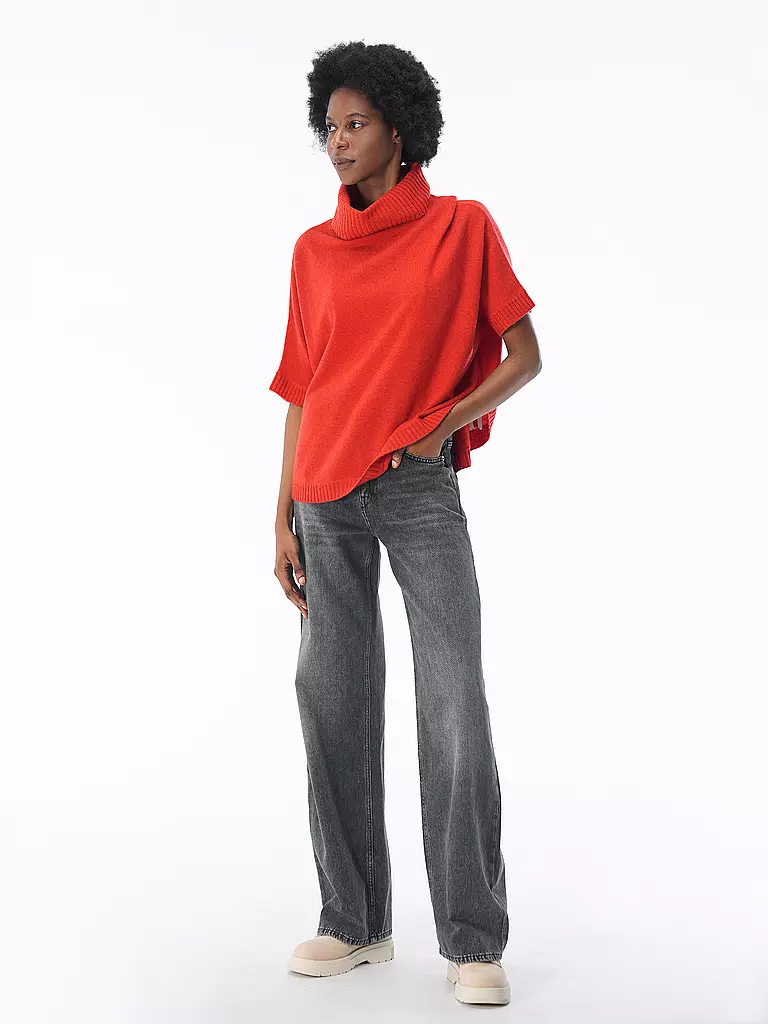 KATESTORM Rollkragenpullover rot
