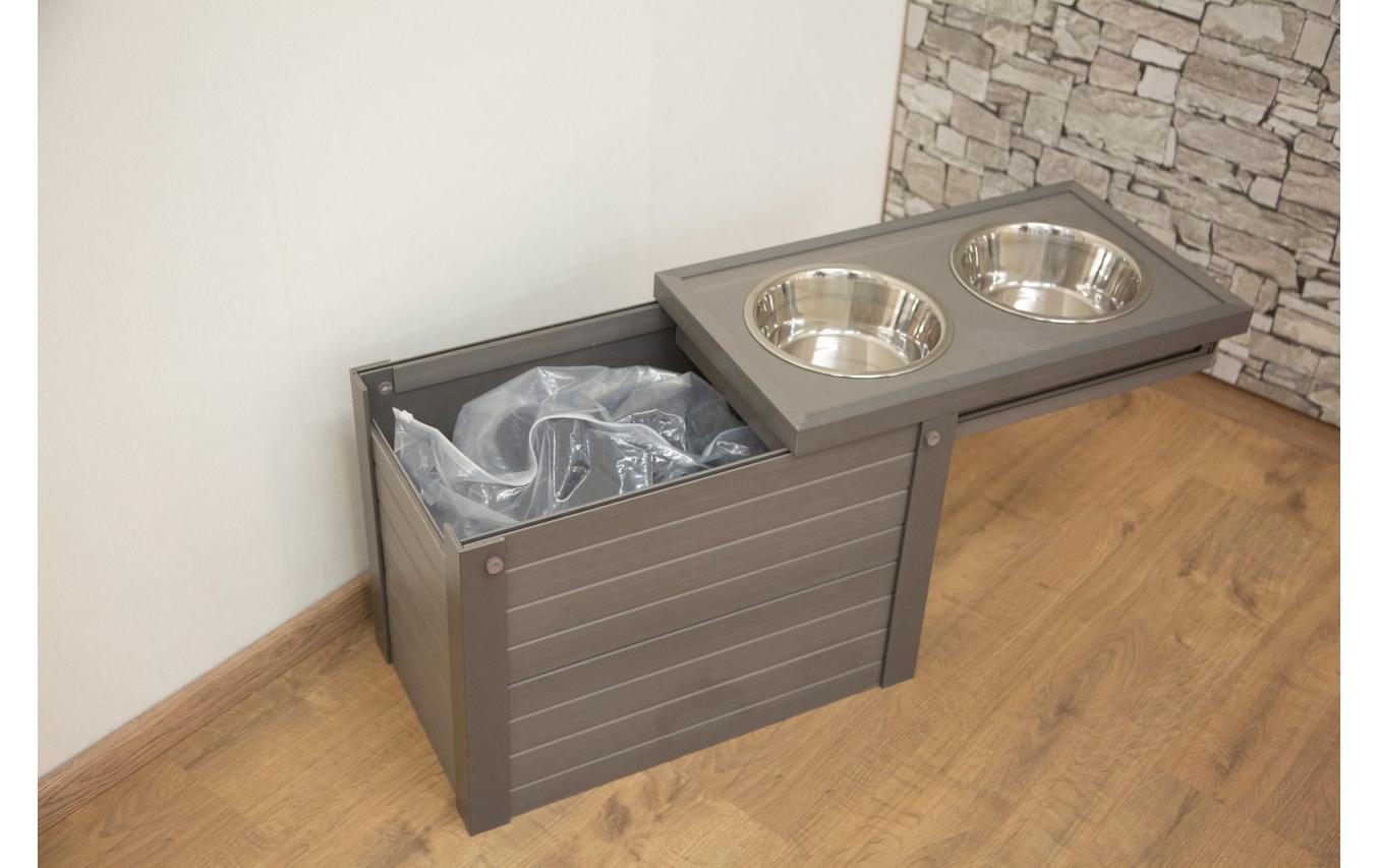 ECO-Futter- und Trinkbar Dinner 54 cm x 30 cm x 39.5 cmFutterstation