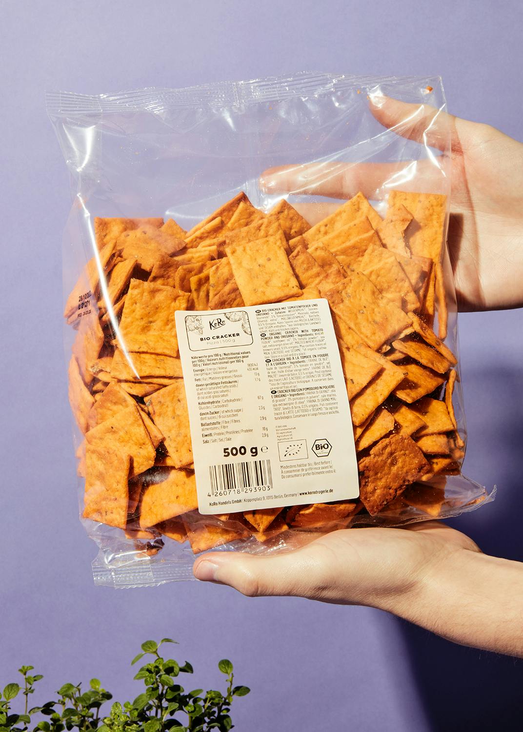 Bio Cracker Pizza 500 g
