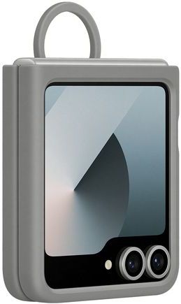 Samsung - Galaxy Z Flip 7 FE / 6 - Hoesje - Grijs - Siliconen