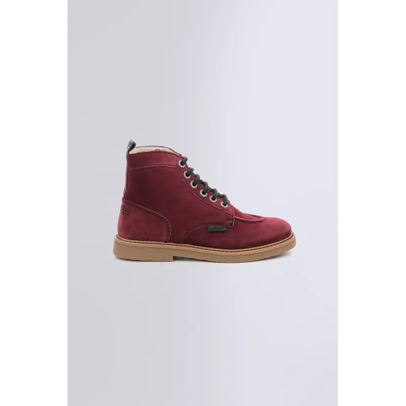 KICK LEGENDARY ROUGE BOTTINES Cuir Femme