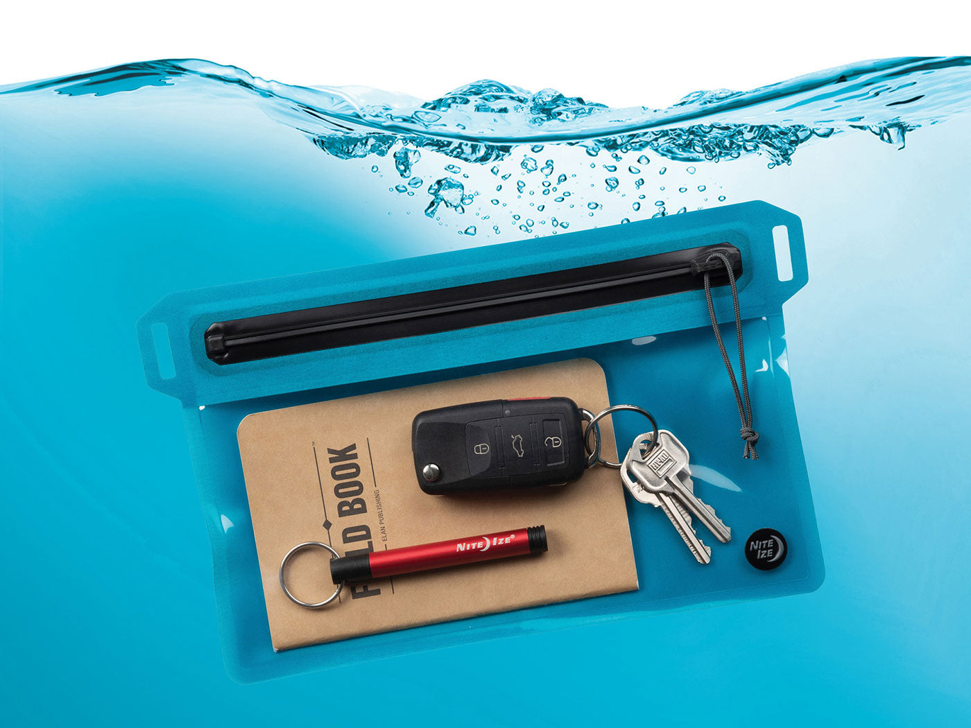 Nite Ize RunOff Waterbestendige reistas Blauw S