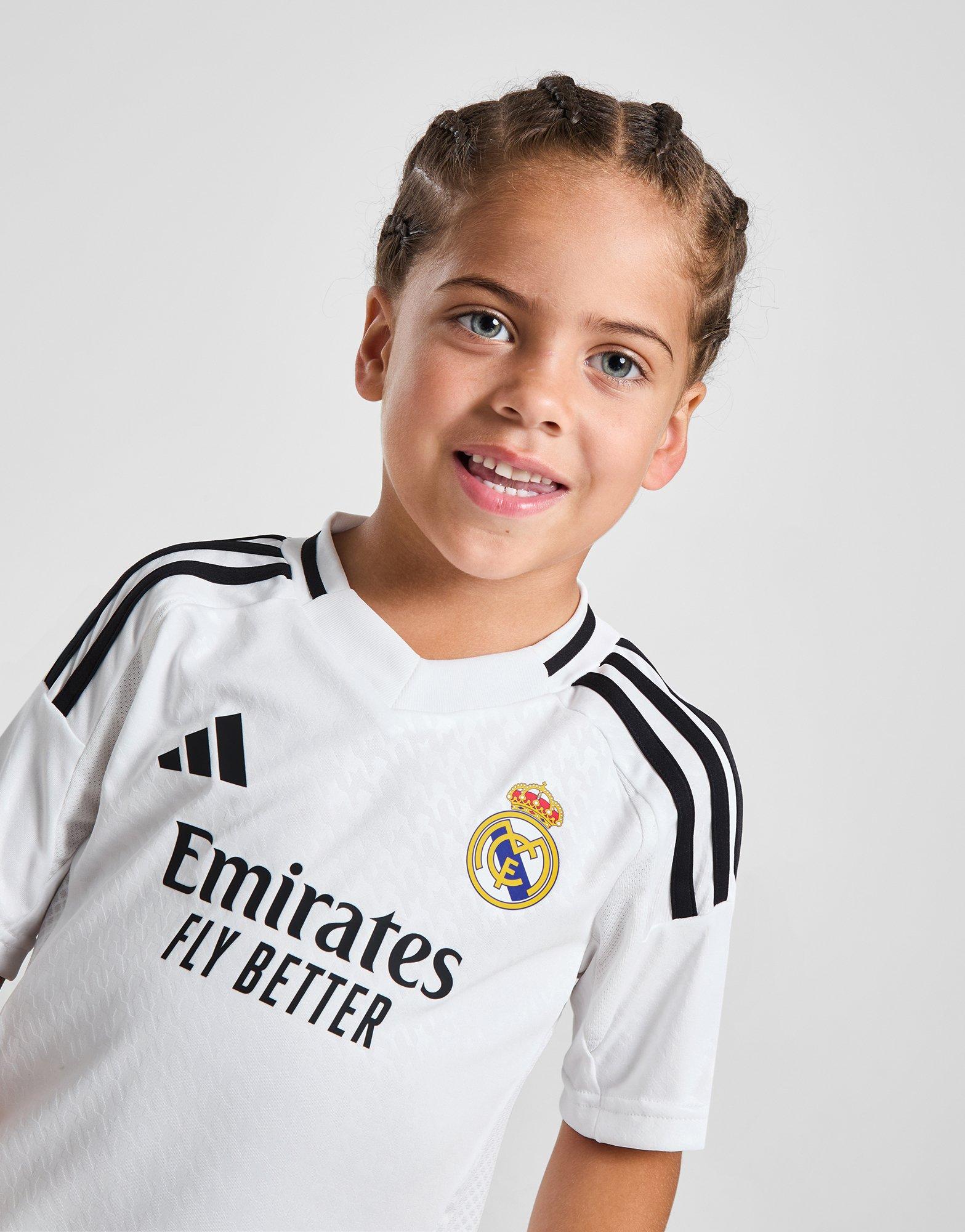 adidas Kit Domicile Real Madrid 2024/25 Enfant