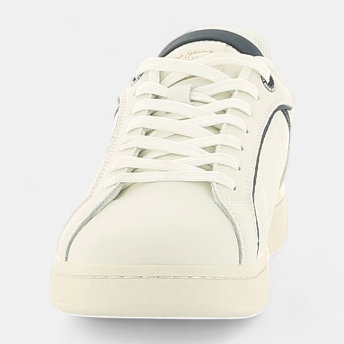 Baskets basses Homme en cuir blanc