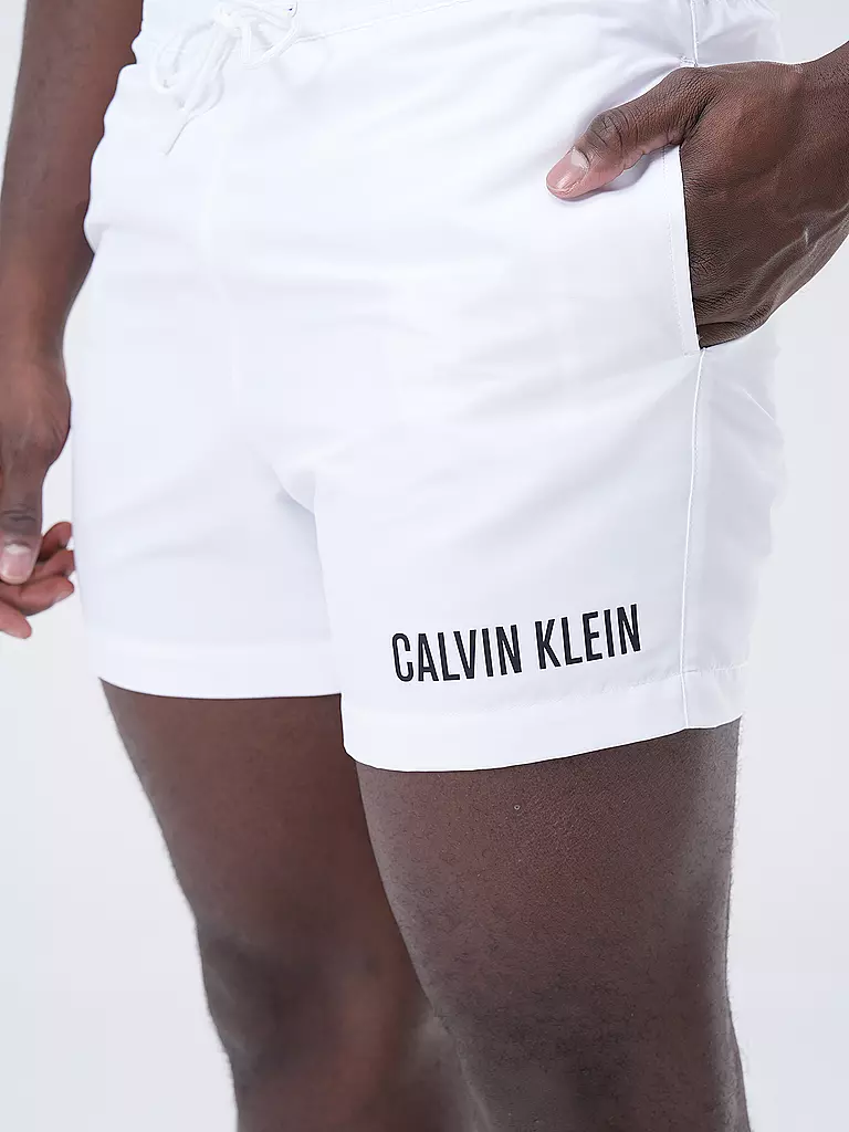 CALVIN KLEIN JEANS Badeshorts  weiss