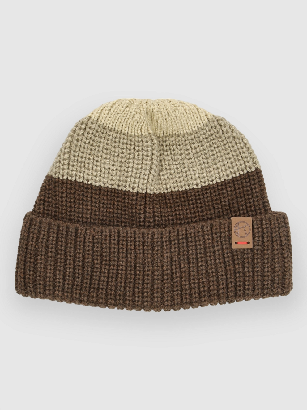 Kazane Alps Stripe Beanie carafe chinch pale khaki
