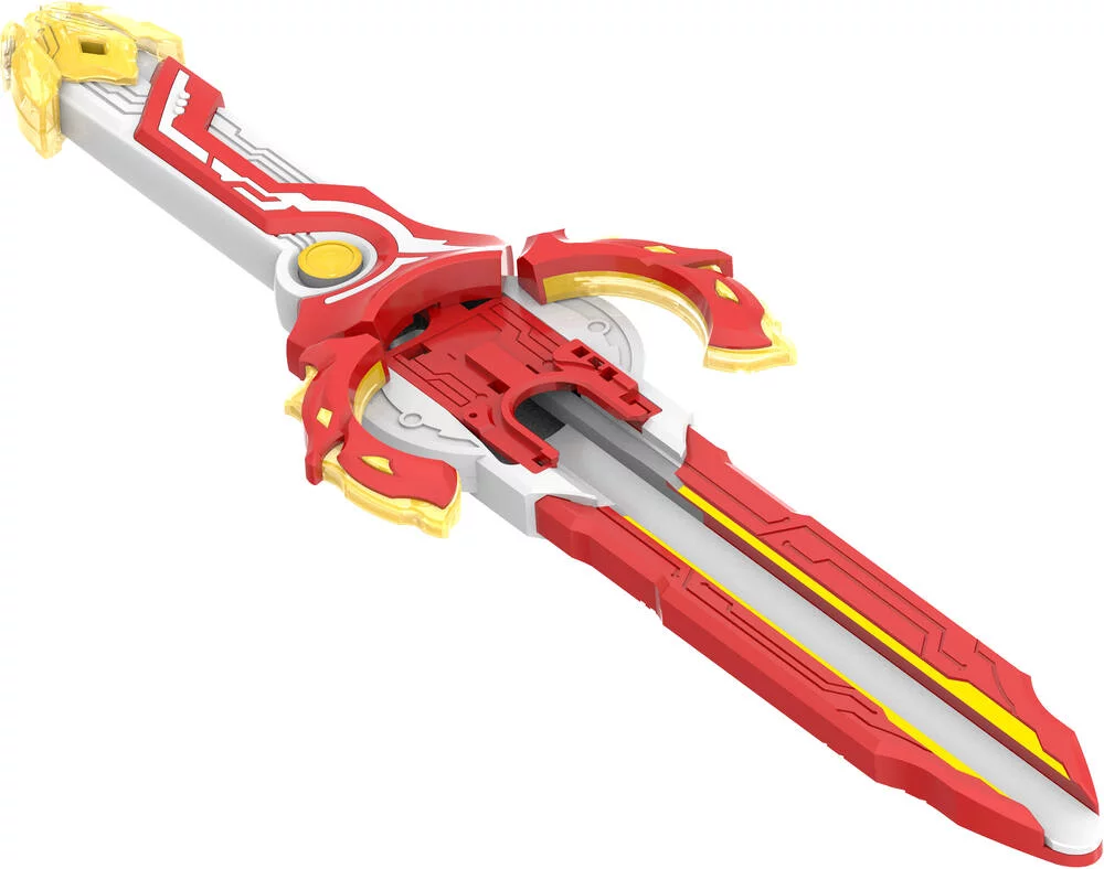 INFINITY NADO VI  -PACK LANCEUR SABRE DELUXE  ET TOUPIE LUMINEUSE