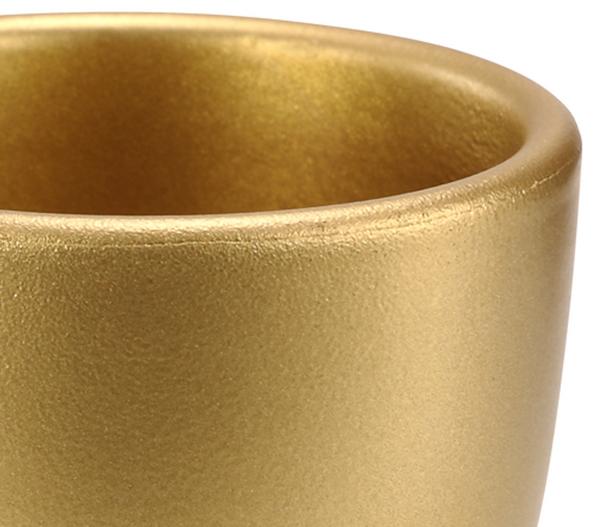 Übertopf aus Keramik, rund, Ø 7 cm