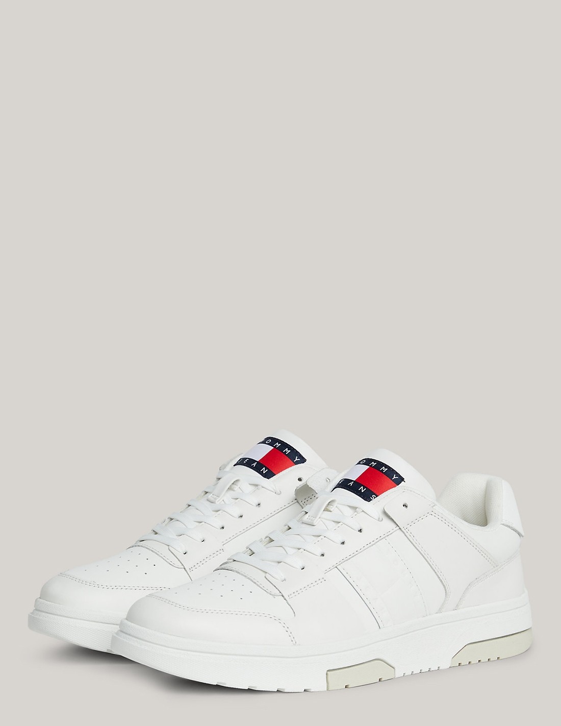 tommy hilfiger Baskets de ville Homme The Brooklyn Cuir Blanc