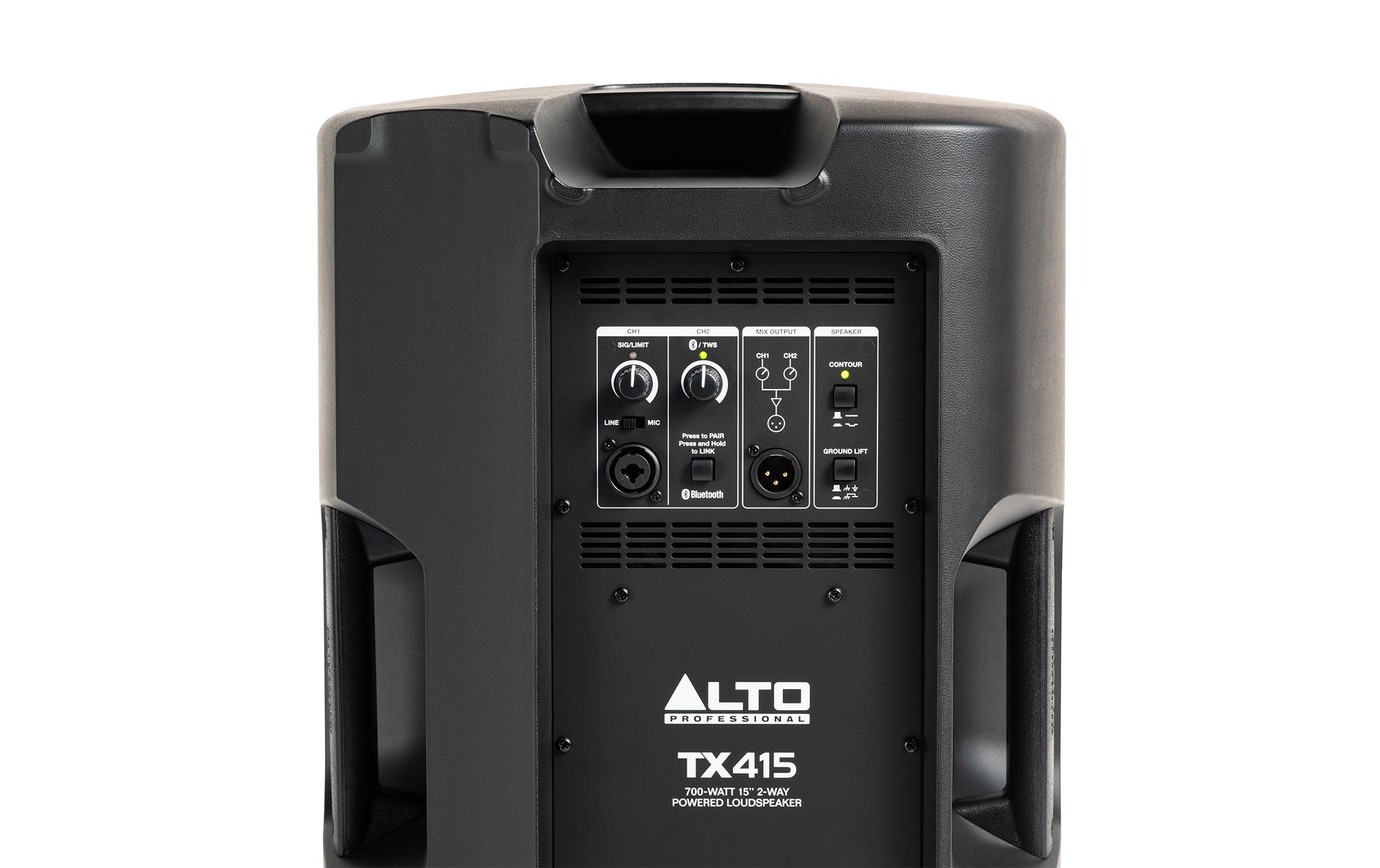 Lautsprecher TX415 700 Watt<br>2-Wege-Lautsprecher für den vielseitigen Einsatz
