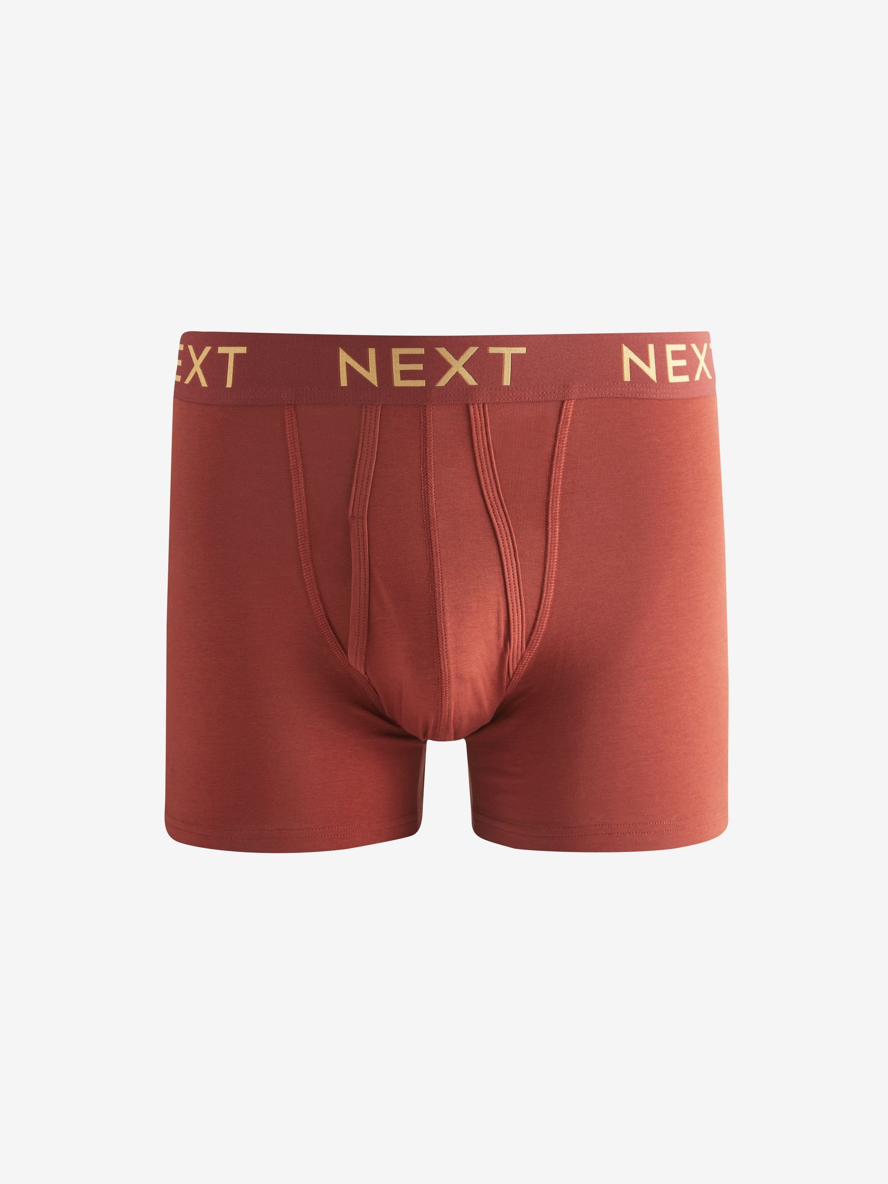 Dieppaars/blauw gouden metallic tailleband - Hipsterboxershort