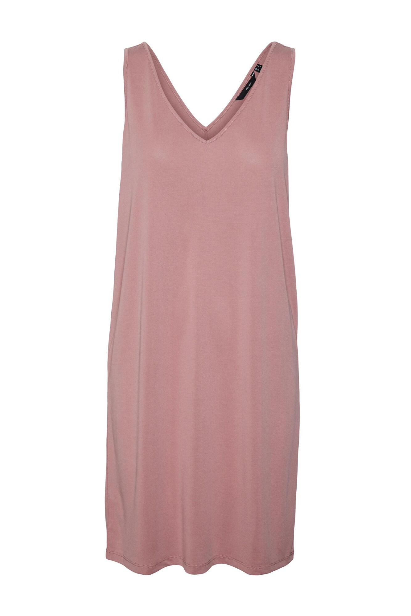 Vestido solto com alças finas - Lilás