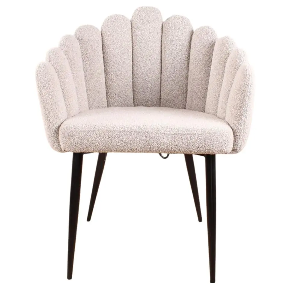 DS4U - Flower eetkamerstoel boucle beige