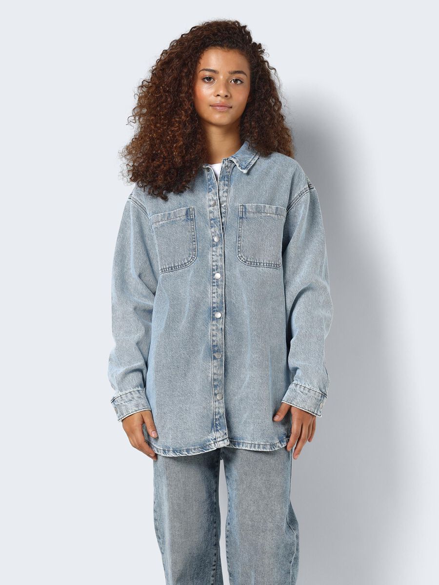NMalva L/S denim shacket AZ352LB NOOS | Noisy May Chemise en jean