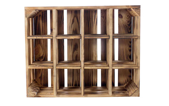 Holz Zollhaus Flaschenregal »Vintage«