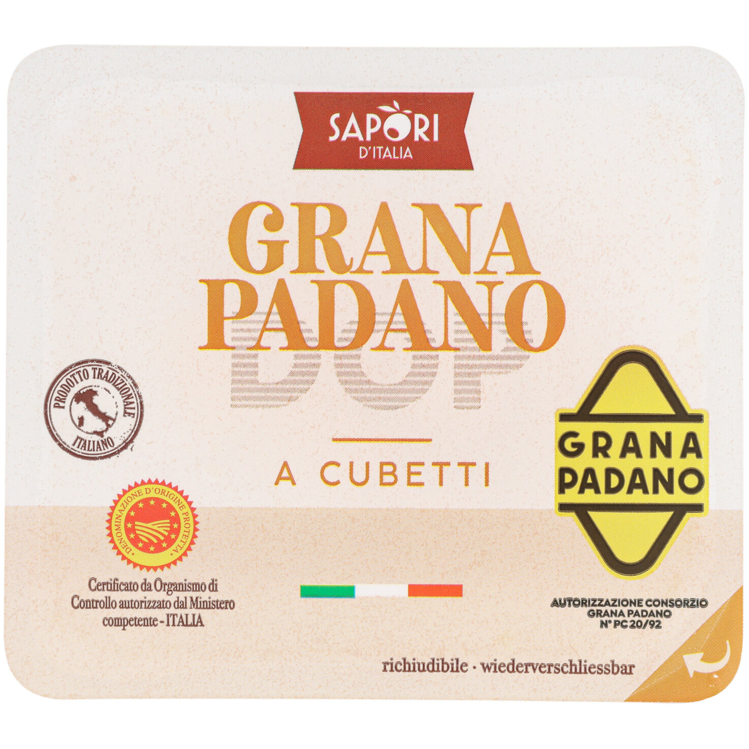 Sapori Grana Padano DOP Würfel