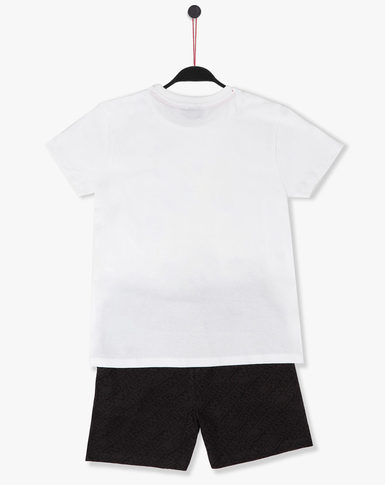 Star Wars Pyjama T-Shirt & Short blanc