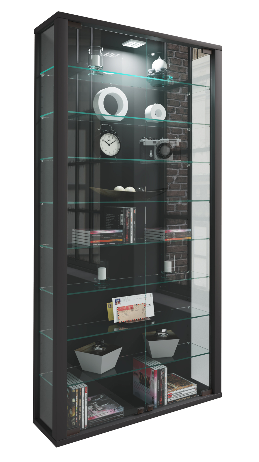 Vitrine VITROSA MAXI- schwarz