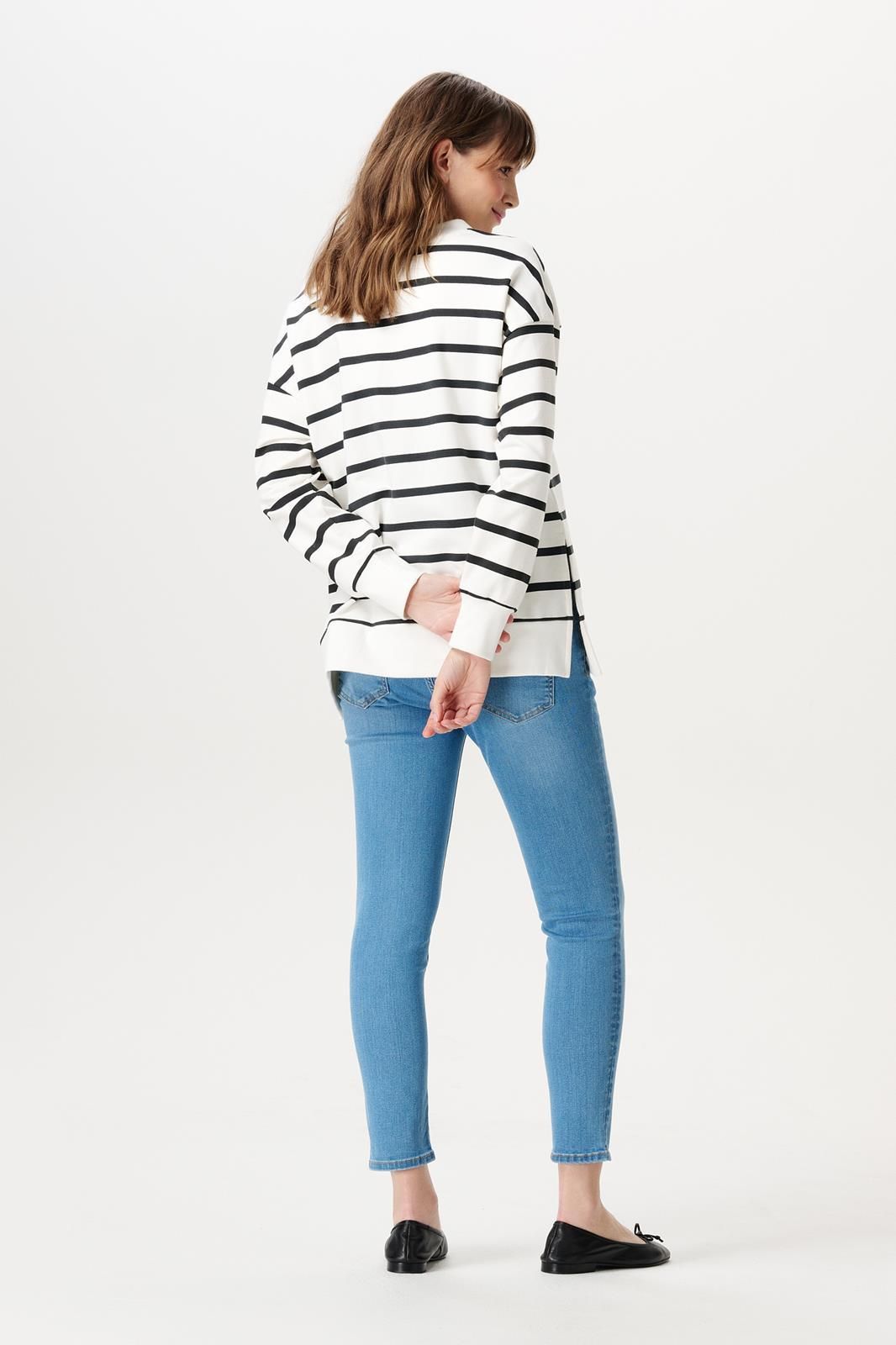 Noppies Maternity Slim jeans Mila 7/8 - Mid Blue Denim