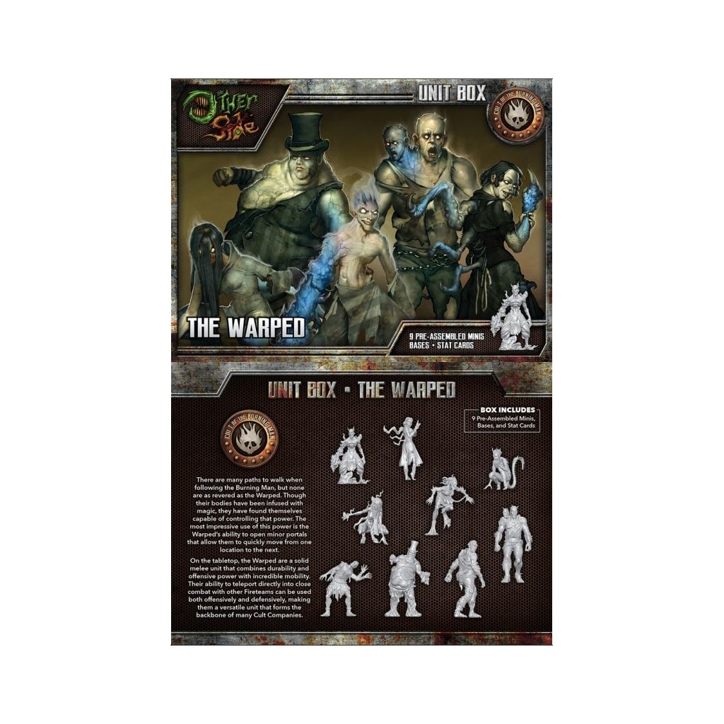 The Other Side - Cult of the Burning Man Unit Box - The Warped